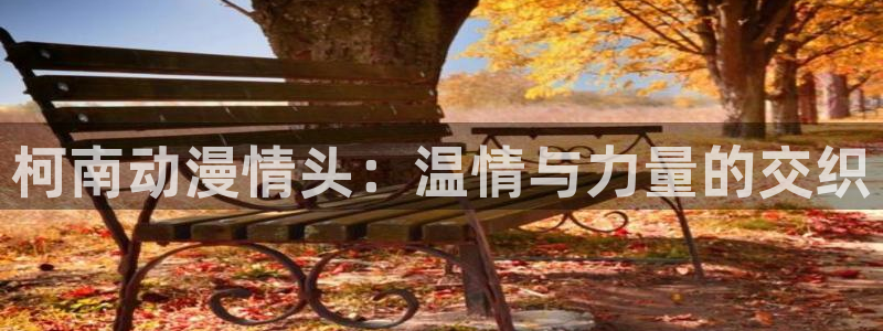 acg里番动漫网：柯南动漫情头：温情与力量的交织