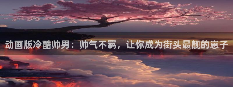 日本动漫旧里番：动画版冷酷帅男：帅气不羁，让你成为街头最靓的崽子