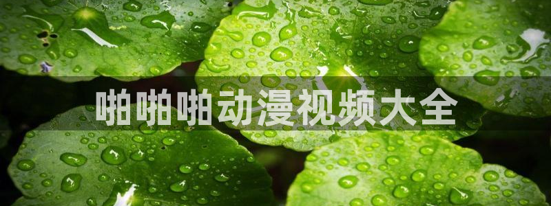 动漫里番app：啪啪啪动漫视频大全